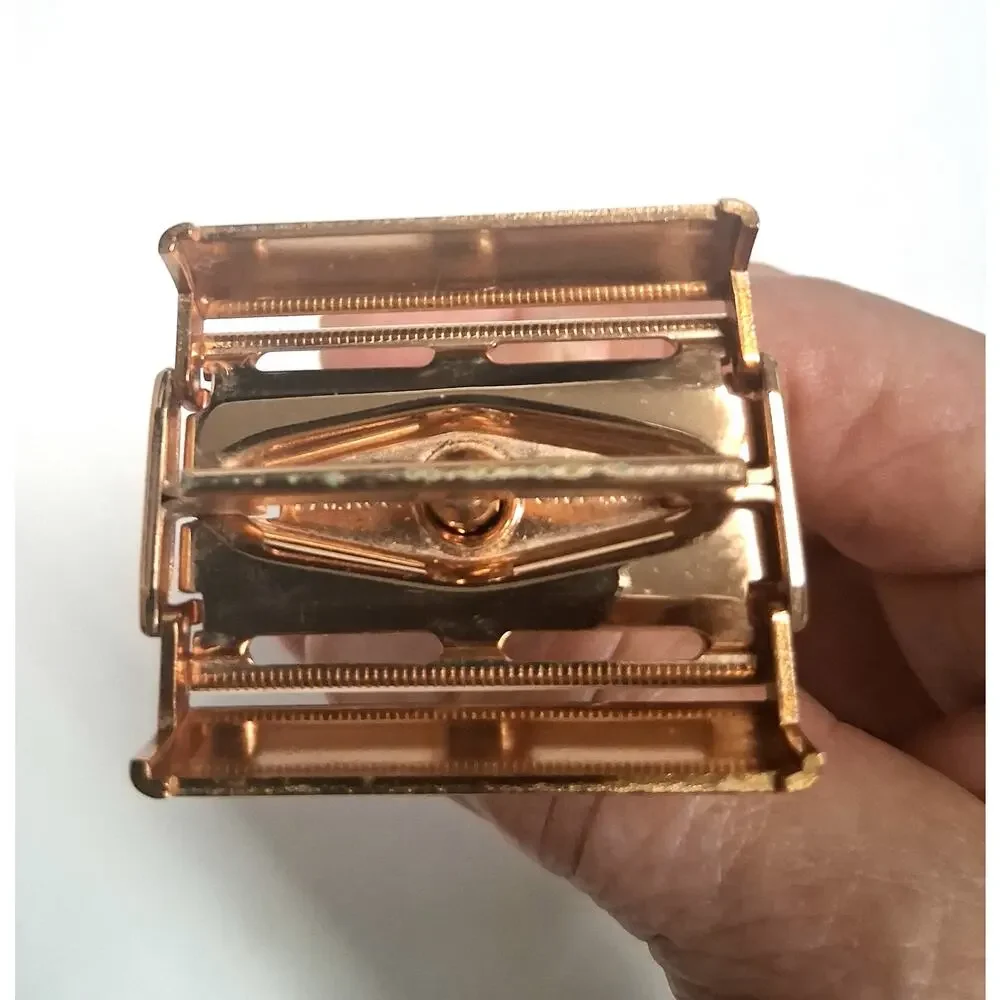 Gillette Diplomat Double Edge Safety Razor Set 1950s